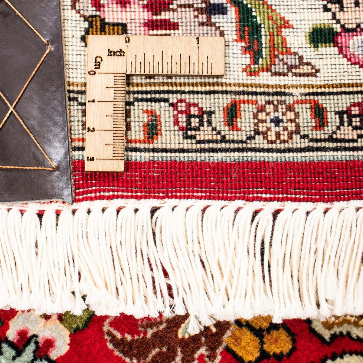 Tapis persan - Tabriz - Royal - 400 x 300 cm - rouge foncé