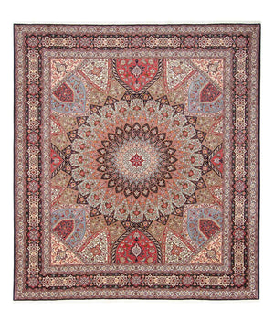 Tapis persan - Tabriz - Royal - 297 x 255 cm - multicolore