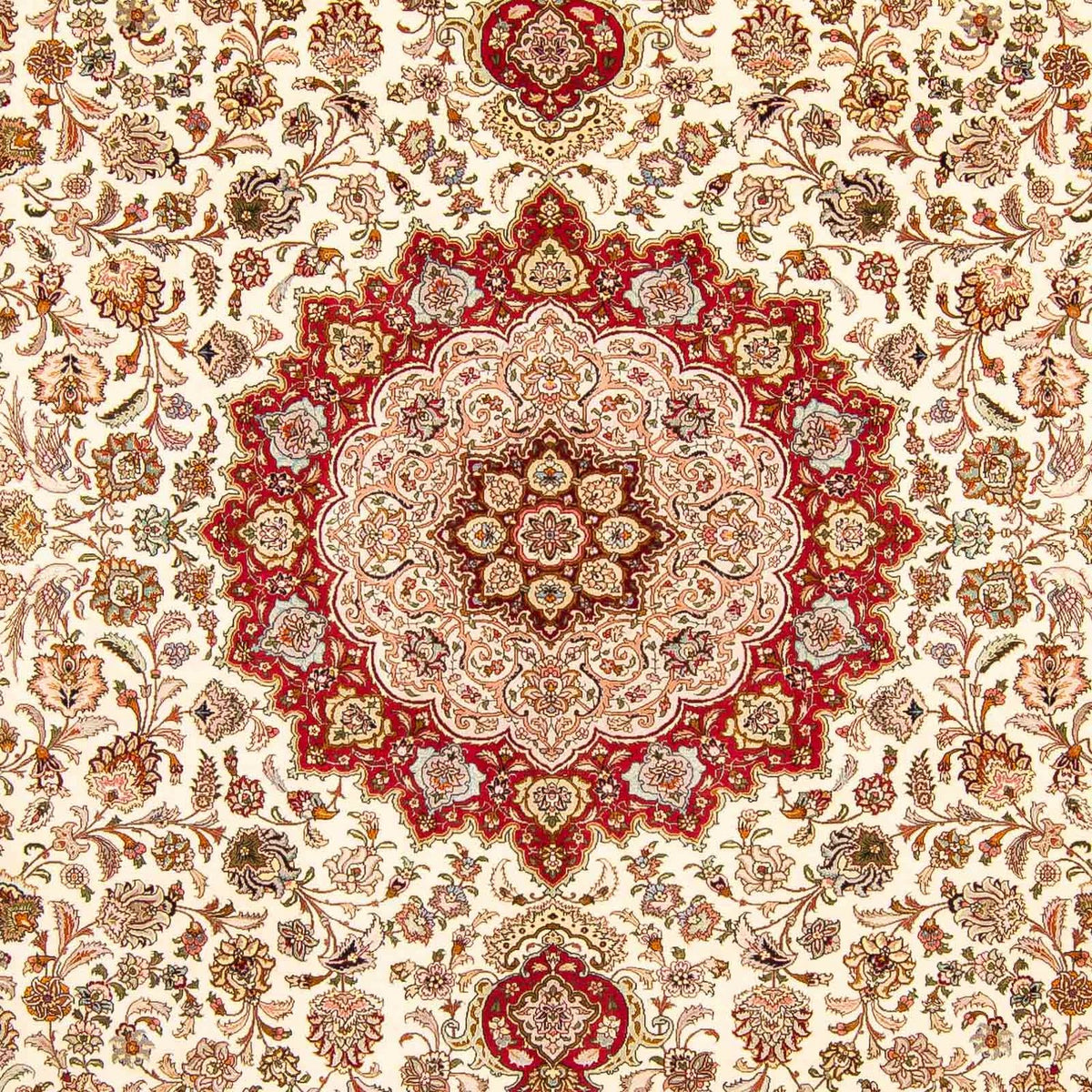 Tapis persan - Tabriz - Royal - 400 x 302 cm - rouge