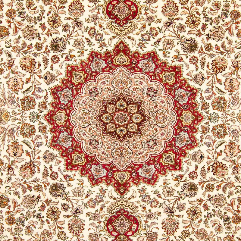 Tapis persan - Tabriz - Royal - 400 x 302 cm - rouge