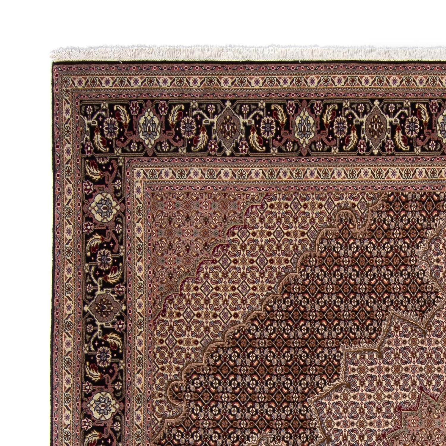 Tapis persan - Tabriz - Royal carré  - 248 x 245 cm - marron