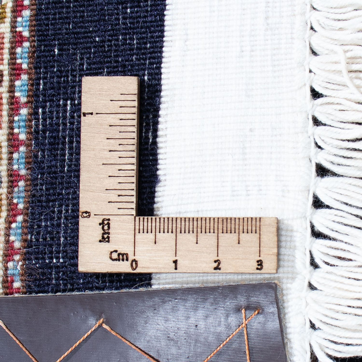 Tapis persan - Tabriz carré  - 310 x 302 cm - marron foncé