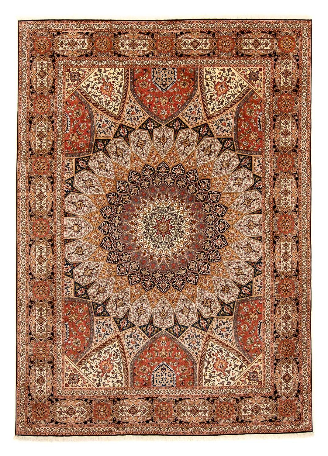Tapis persan - Tabriz - Royal - 351 x 253 cm - multicolore