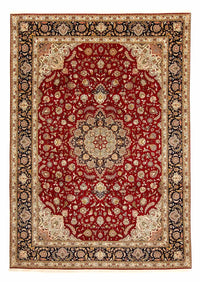 Tapis persan - Tabriz - Royal - 353 x 254 cm - rouge foncé