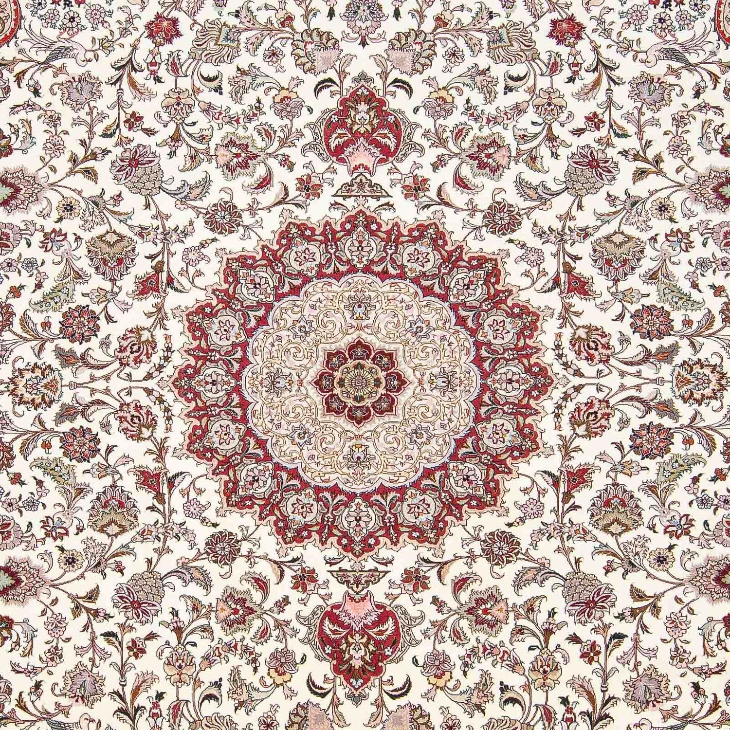 Tapis persan - Tabriz - Royal - 299 x 251 cm - beige