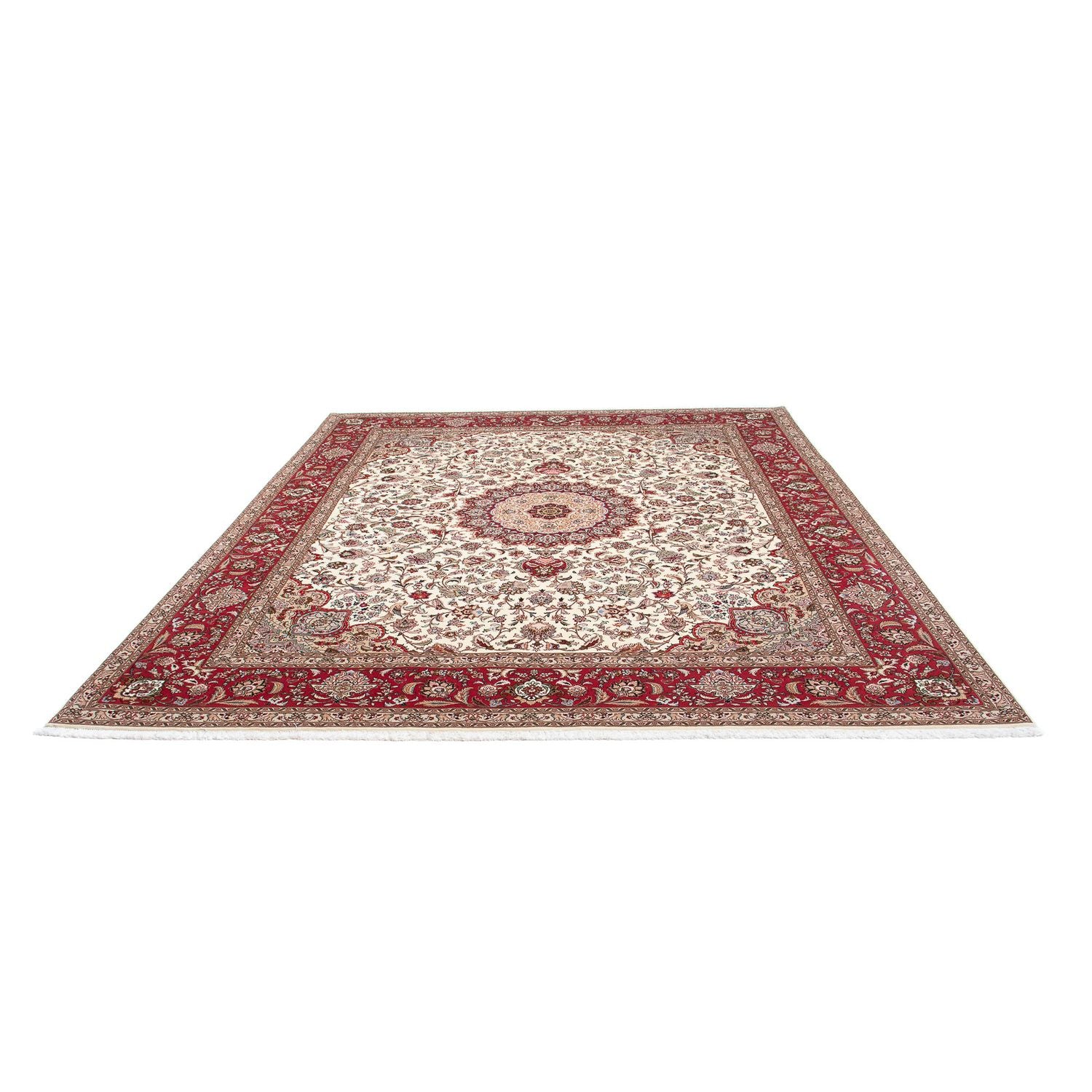 Tapis persan - Tabriz - Royal - 299 x 251 cm - beige