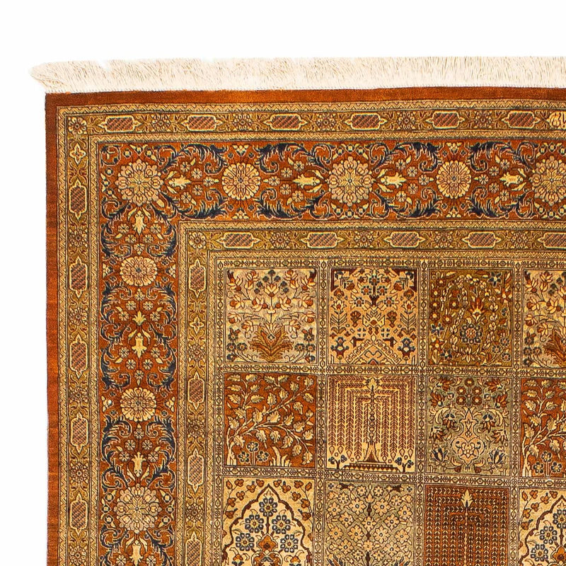 Tapis en soie - Ghom soie - Premium - 200 x 132 cm - multicolore