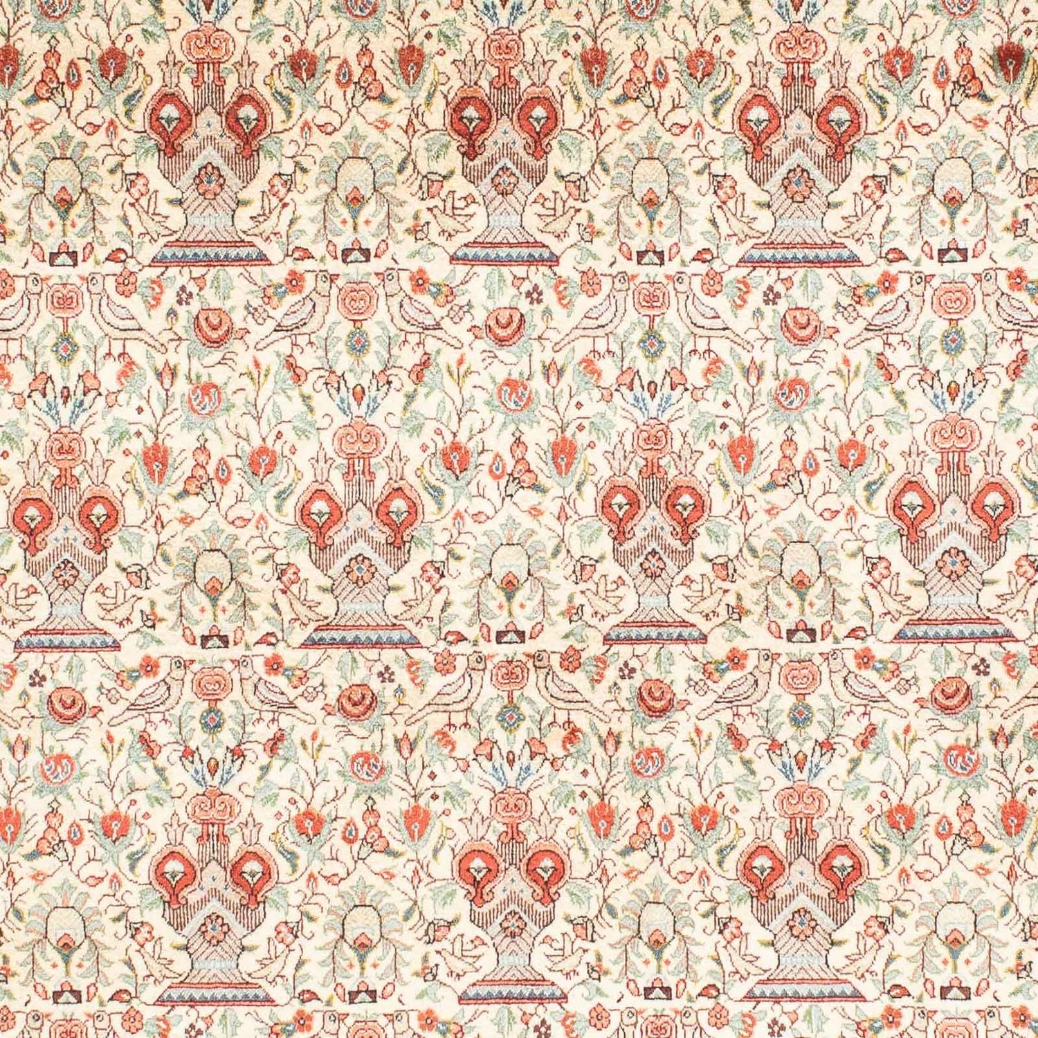 Tapis persan - Ghom - 158 x 107 cm - beige