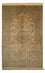 Tapis persan - Ghom - 204 x 129 cm - marron clair