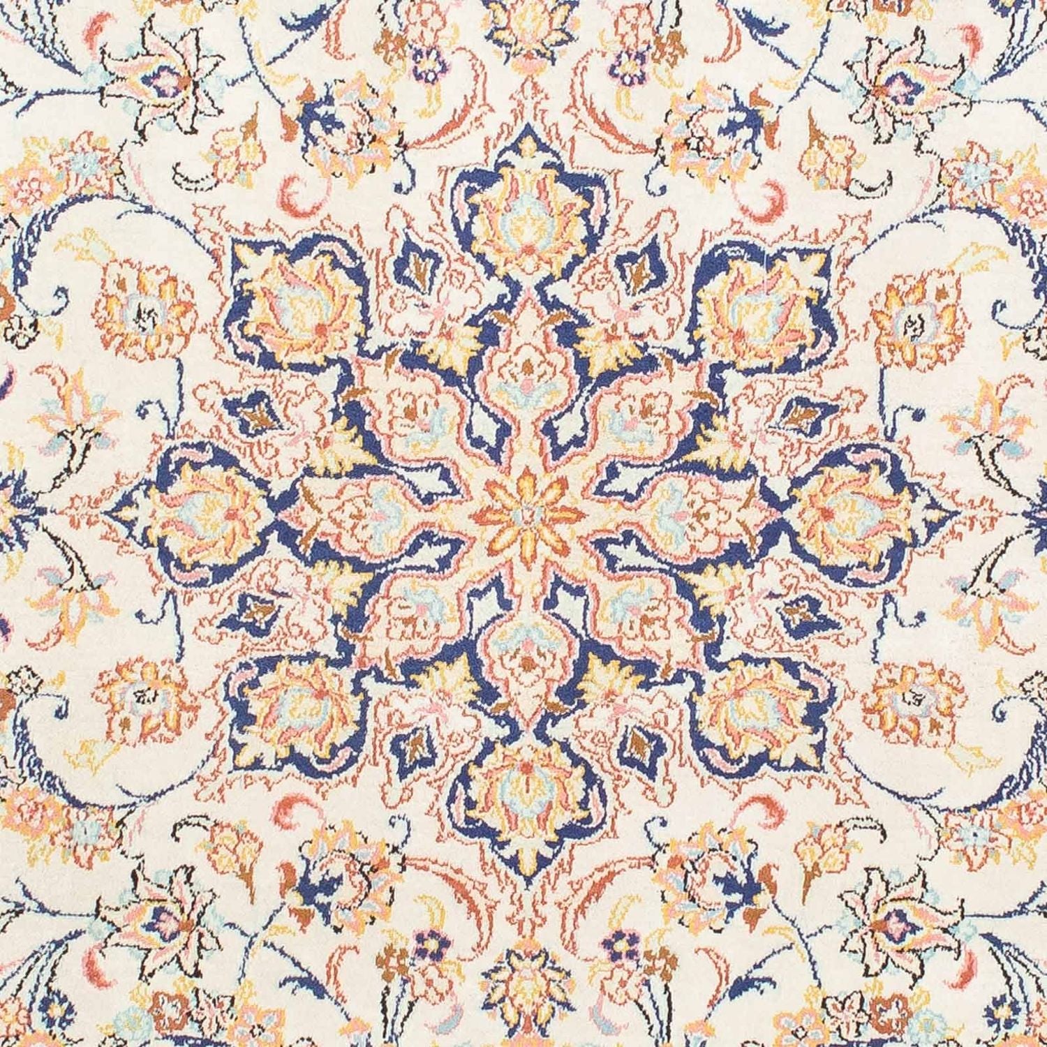 Tapis persan - Ghom - 152 x 102 cm - beige