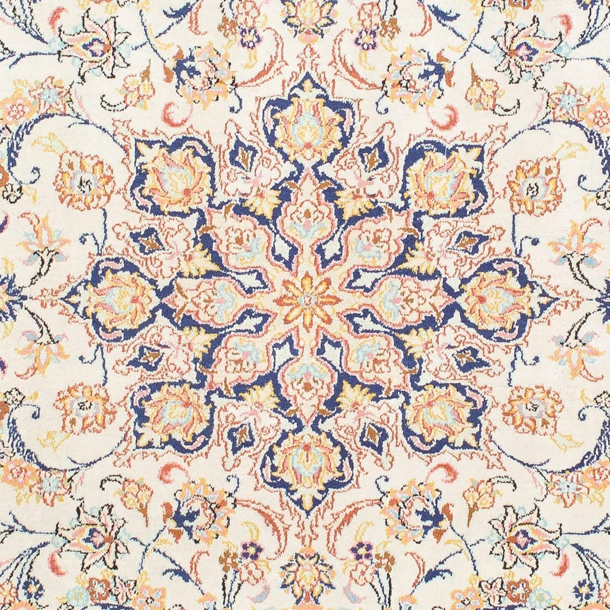 Tapis persan - Ghom - 152 x 102 cm - beige