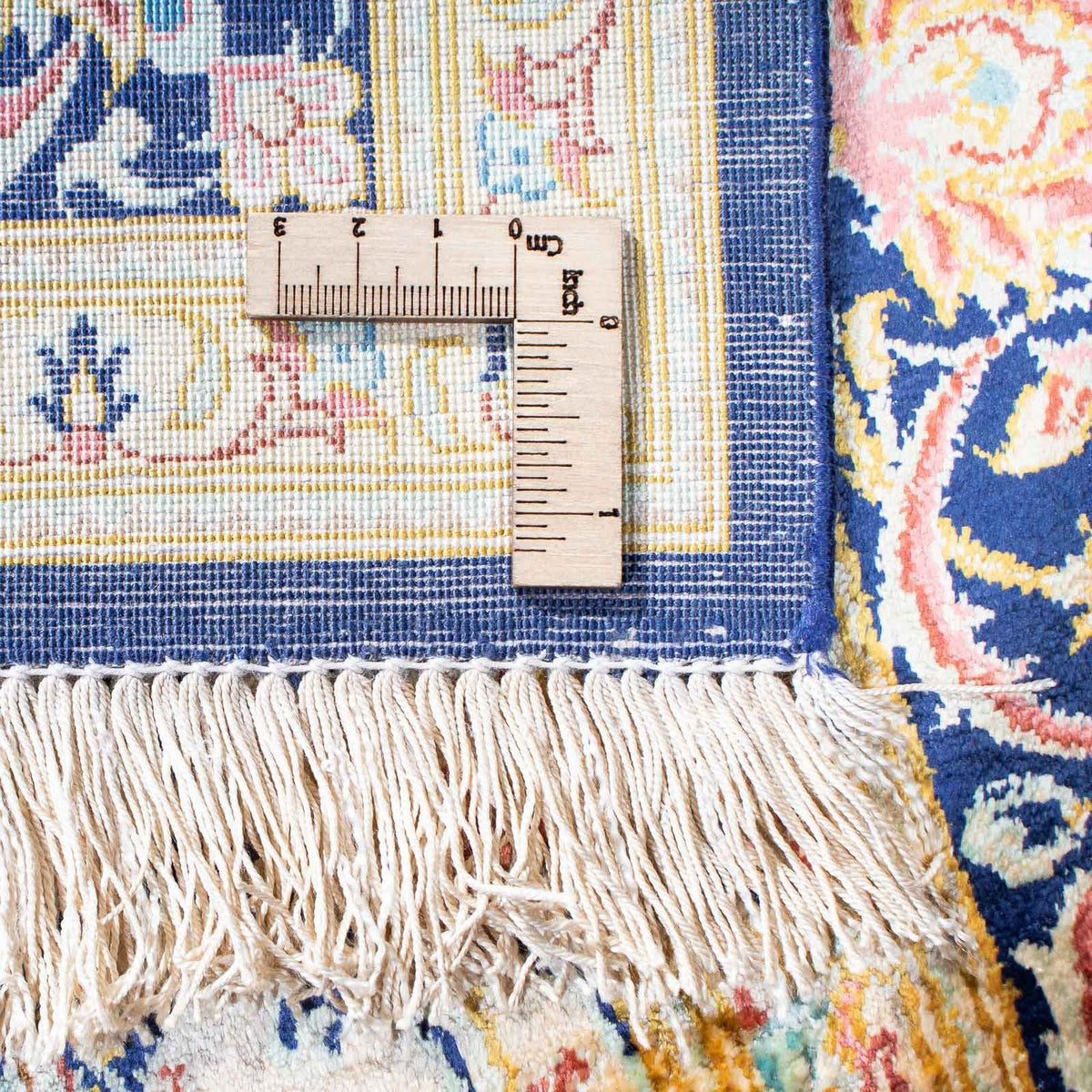 Tapis persan - Ghom - 152 x 102 cm - beige