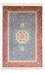 Tapis persan - Ghom - 123 x 78 cm - bleu clair