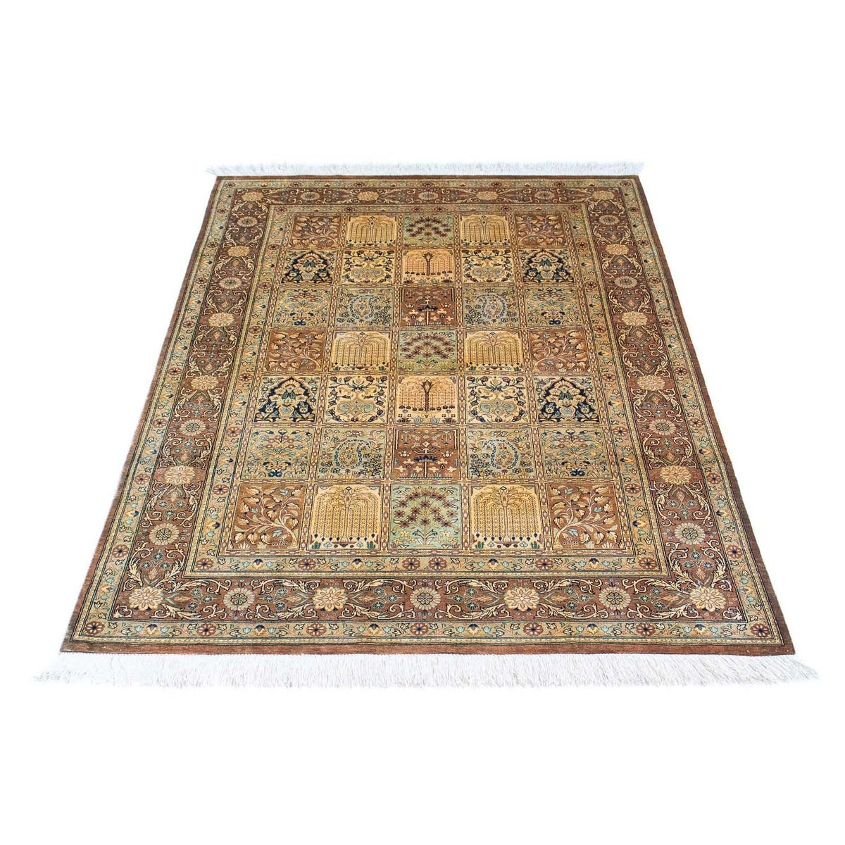 Tapis persan - Ghom - 149 x 96 cm - multicolore