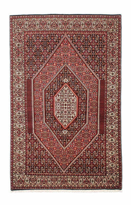 Tapis persan - Bidjar - 257 x 162 cm - rouge clair