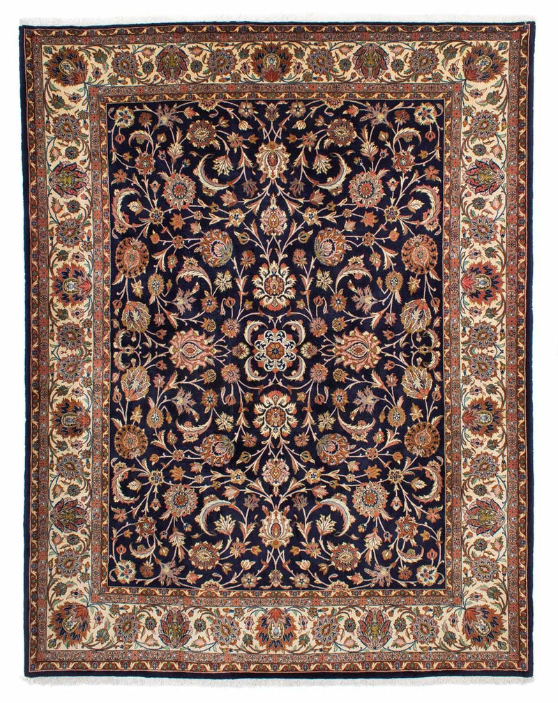 Tapis persan - Classique - 294 x 225 cm - bleu foncé