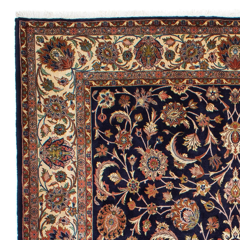 Tapis persan - Classique - 294 x 225 cm - bleu foncé