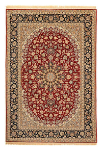 Tapis persan - Isfahan - Premium - 357 x 249 cm - rouge foncé
