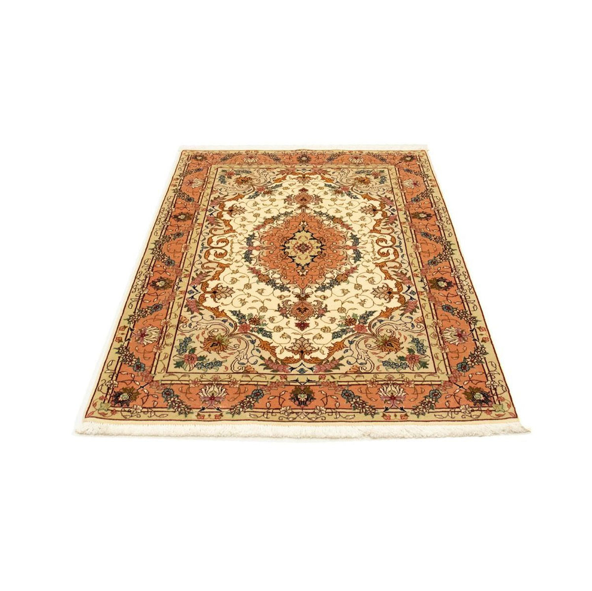 Tapis persan - Tabriz - Royal - 152 x 100 cm - beige