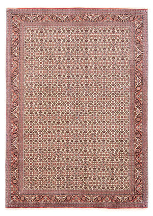 Tapis persan - Bidjar - 237 x 170 cm - rouge clair
