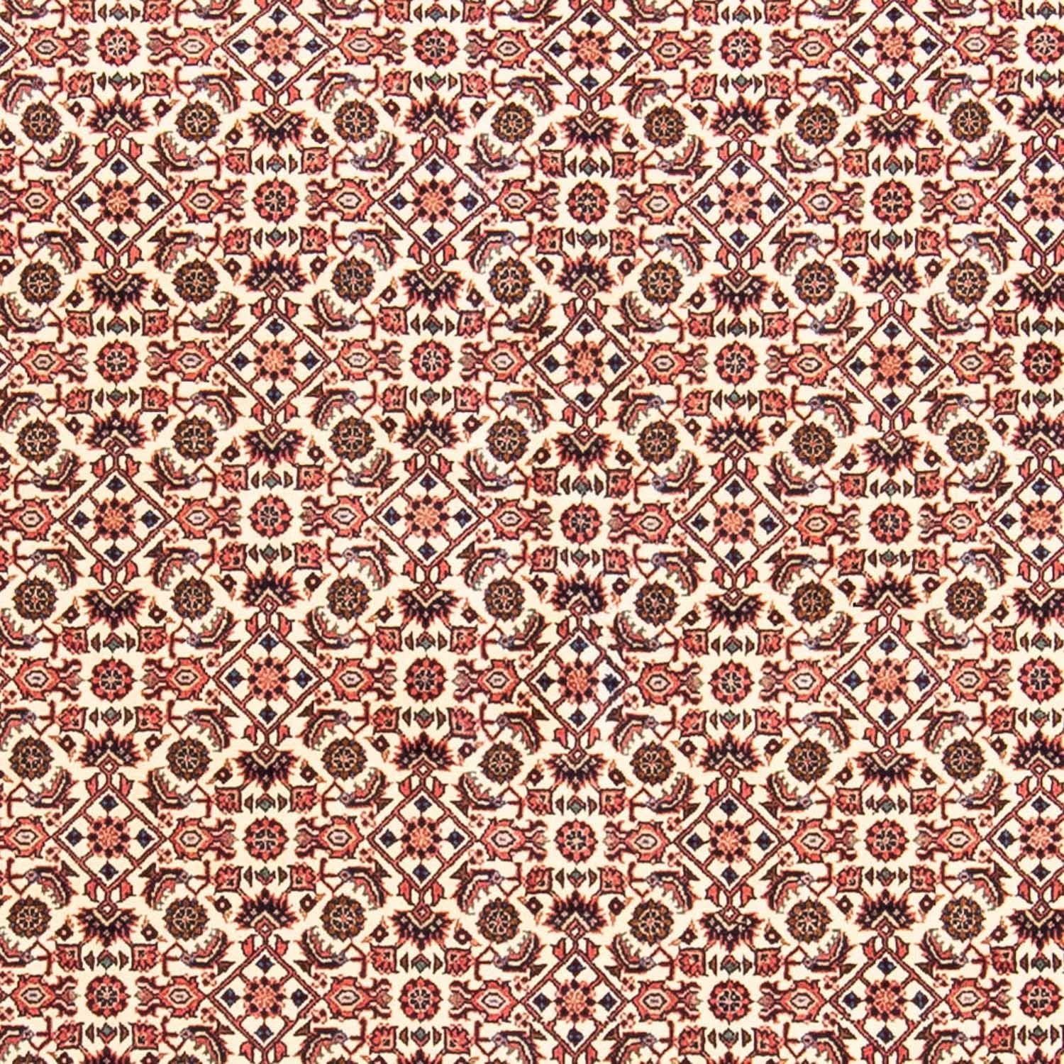 Tapis persan - Bidjar - 237 x 170 cm - rouge clair