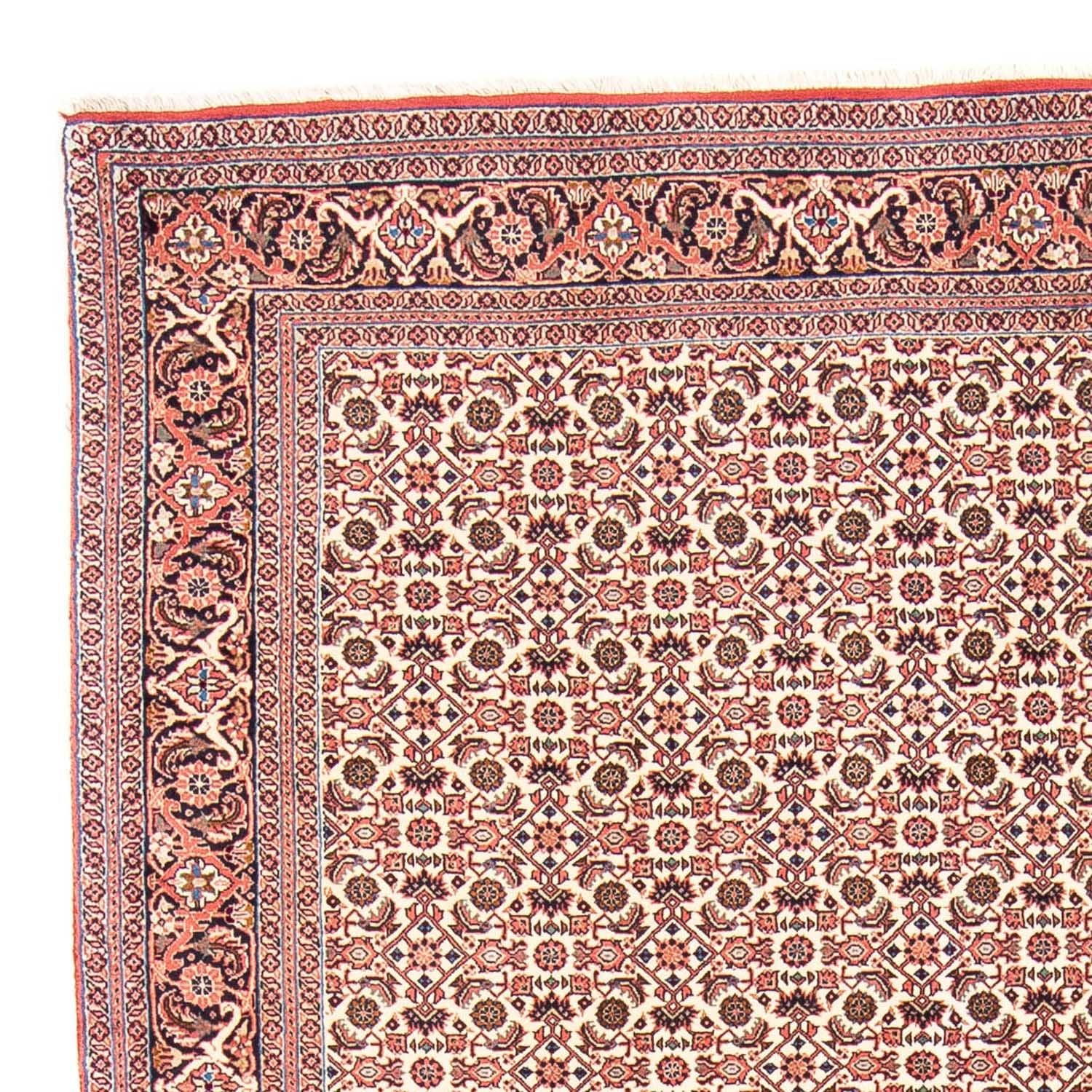 Tapis persan - Bidjar - 237 x 170 cm - rouge clair