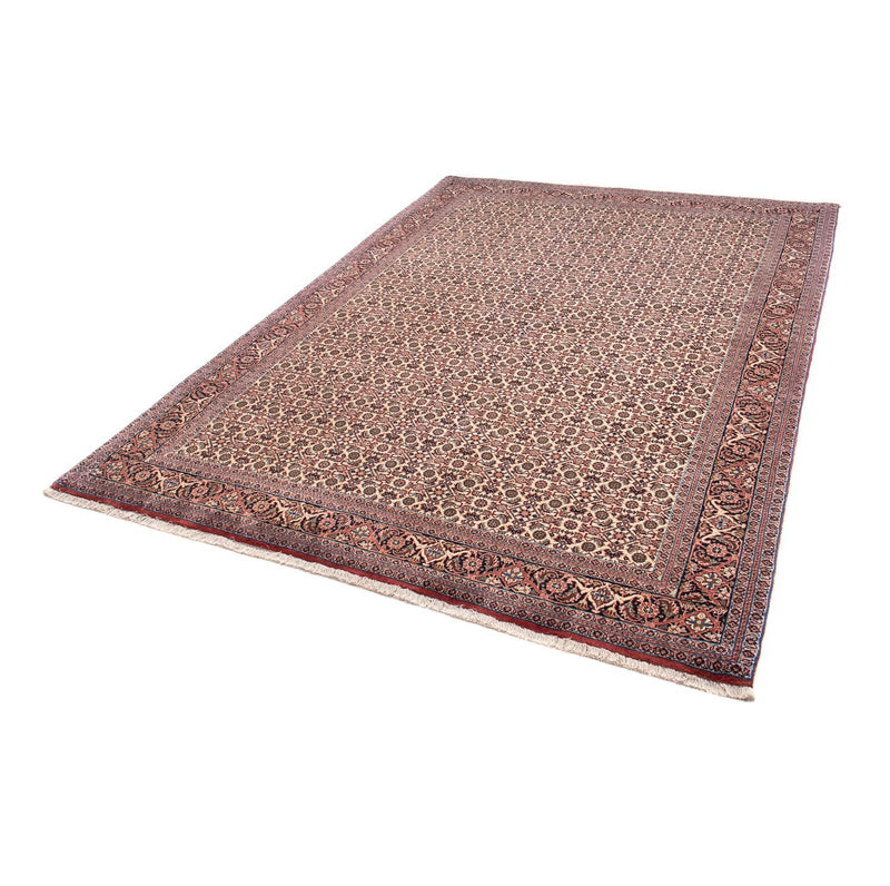 Tapis persan - Bidjar - 237 x 170 cm - rouge clair
