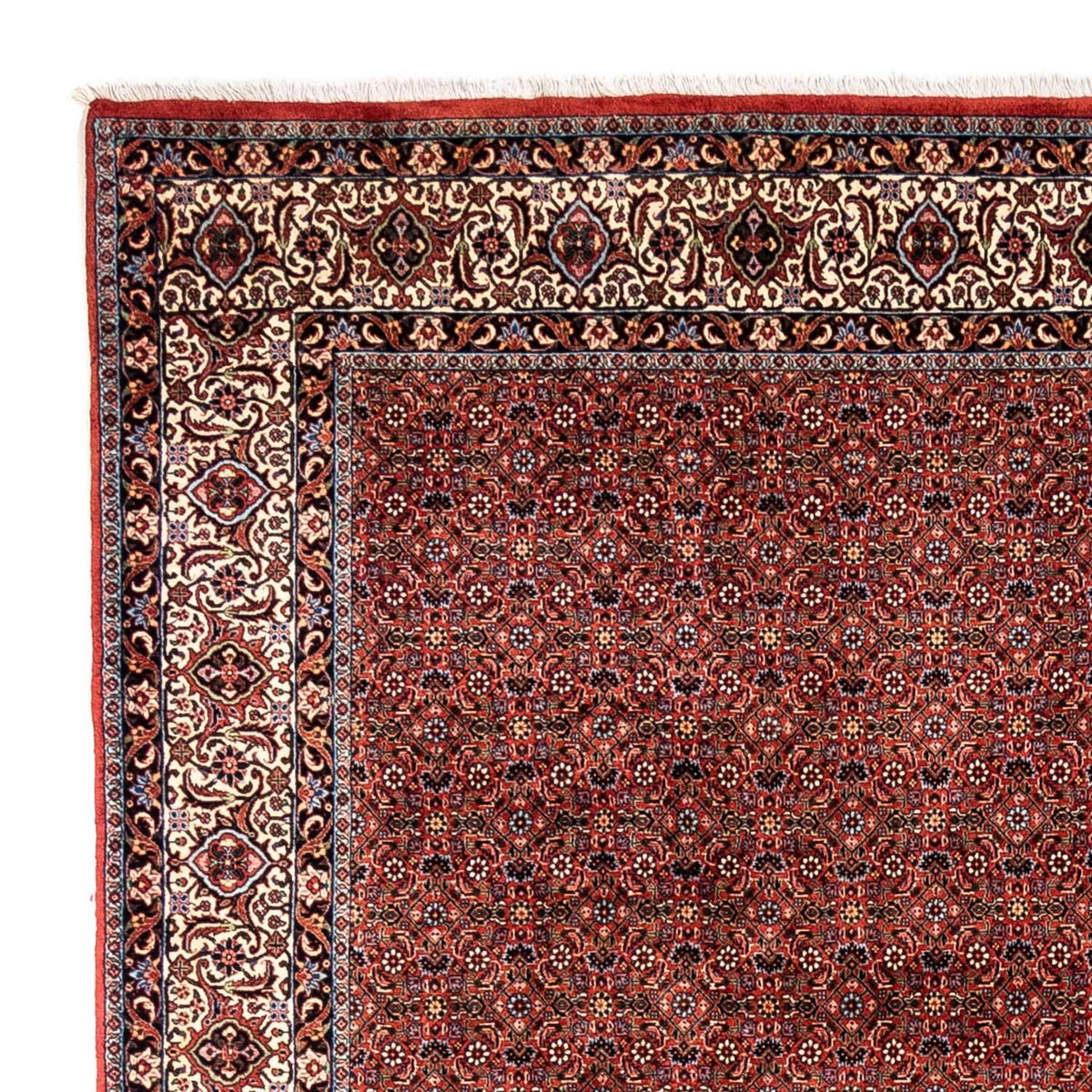 Tapis persan - Bidjar - 363 x 248 cm - rouge