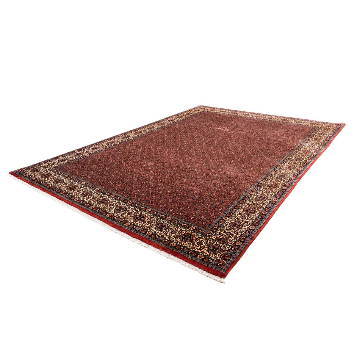 Tapis persan - Bidjar - 363 x 248 cm - rouge