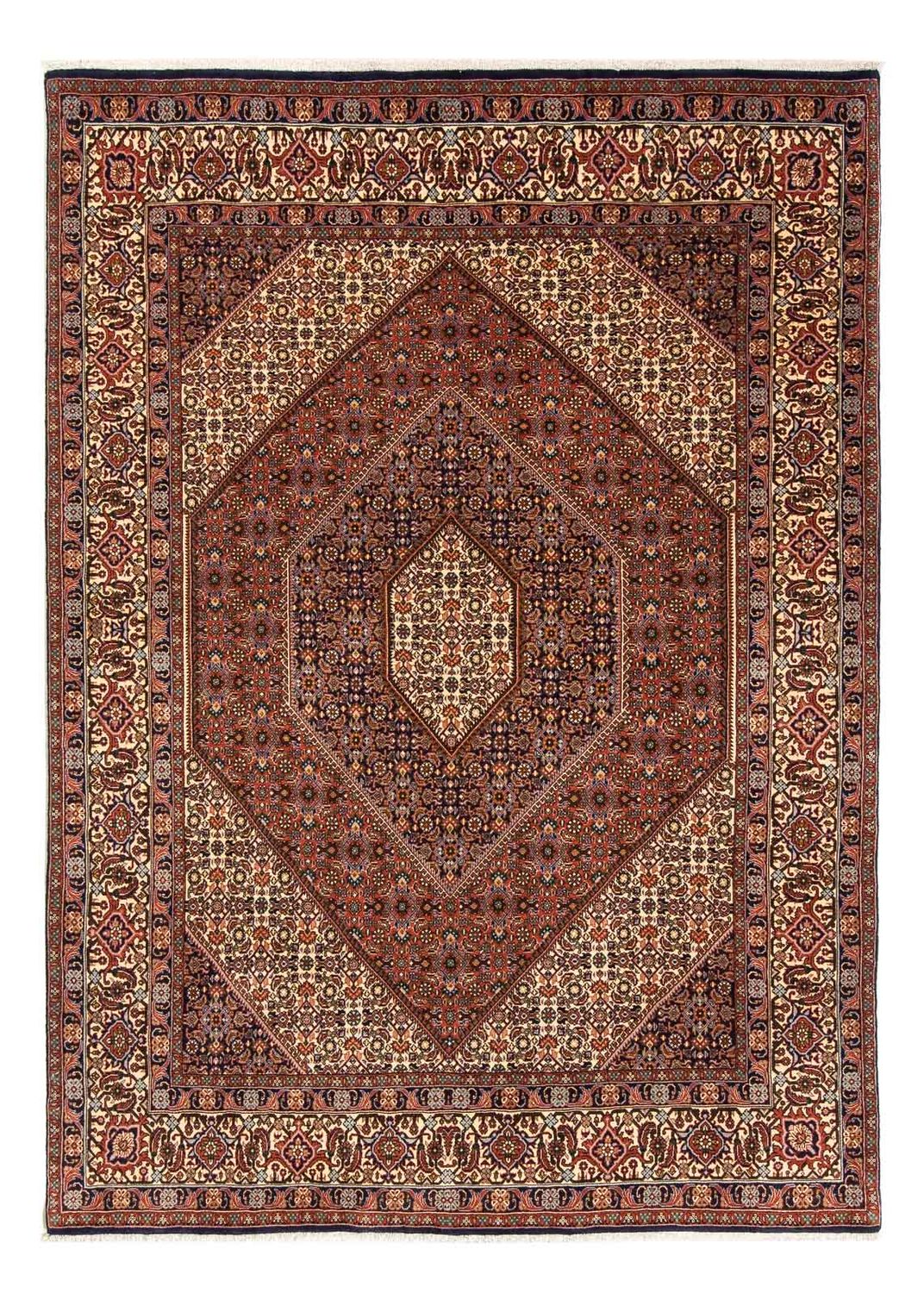 Tapis persan - Bidjar - 237 x 170 cm - marron