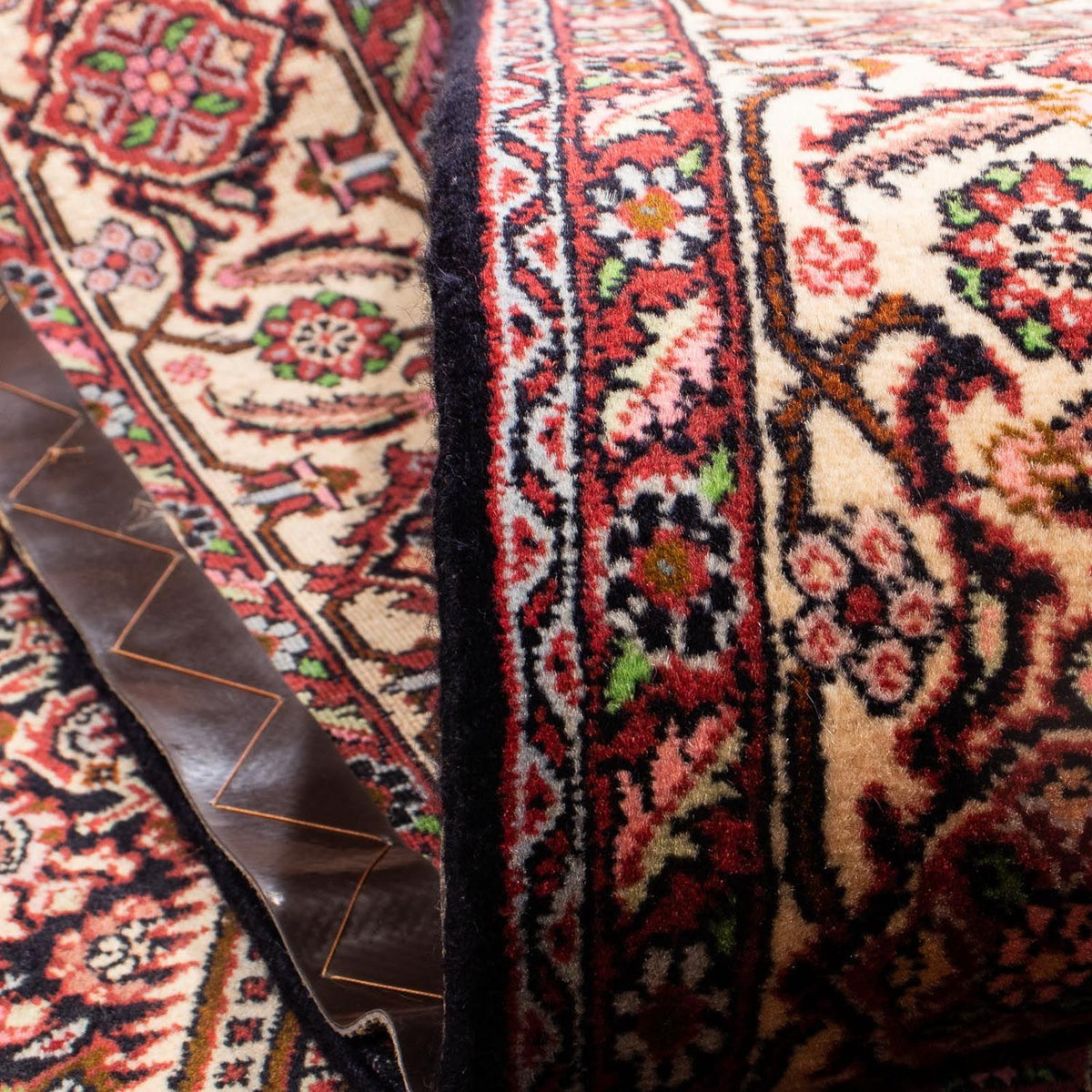 Tapis persan - Bidjar - 248 x 176 cm - rouge clair