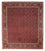 Tapis persan - Bidjar - 288 x 256 cm - rouge foncé