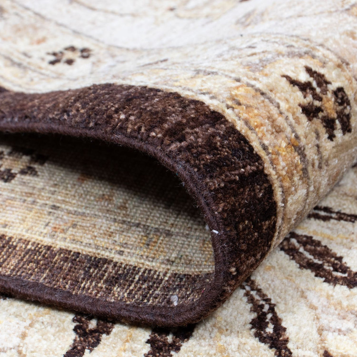 Tapis Ziegler - 338 x 241 cm - marron foncé