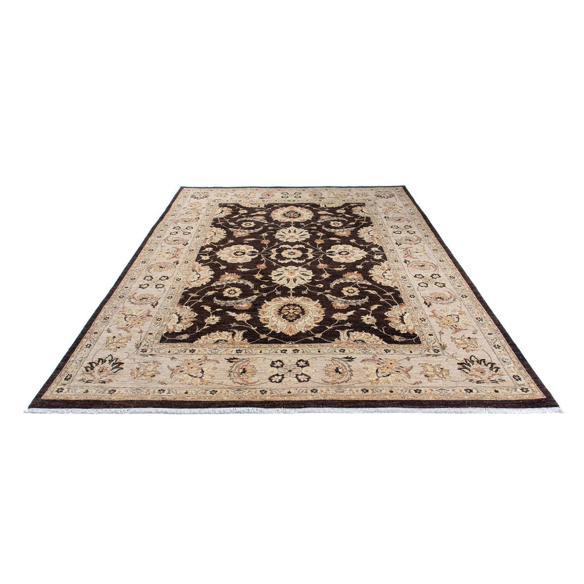 Tapis Ziegler - 338 x 241 cm - marron foncé
