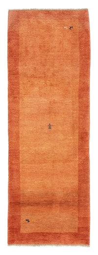 Tapis de couloir Tapis Gabbeh - Persan - 294 x 101 cm - rouille