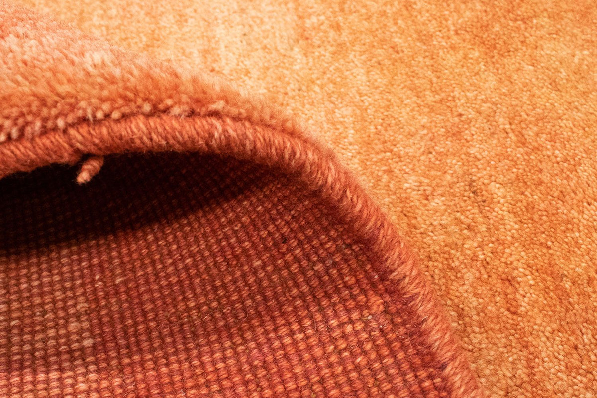 Tapis de couloir Tapis Gabbeh - Persan - 294 x 101 cm - rouille