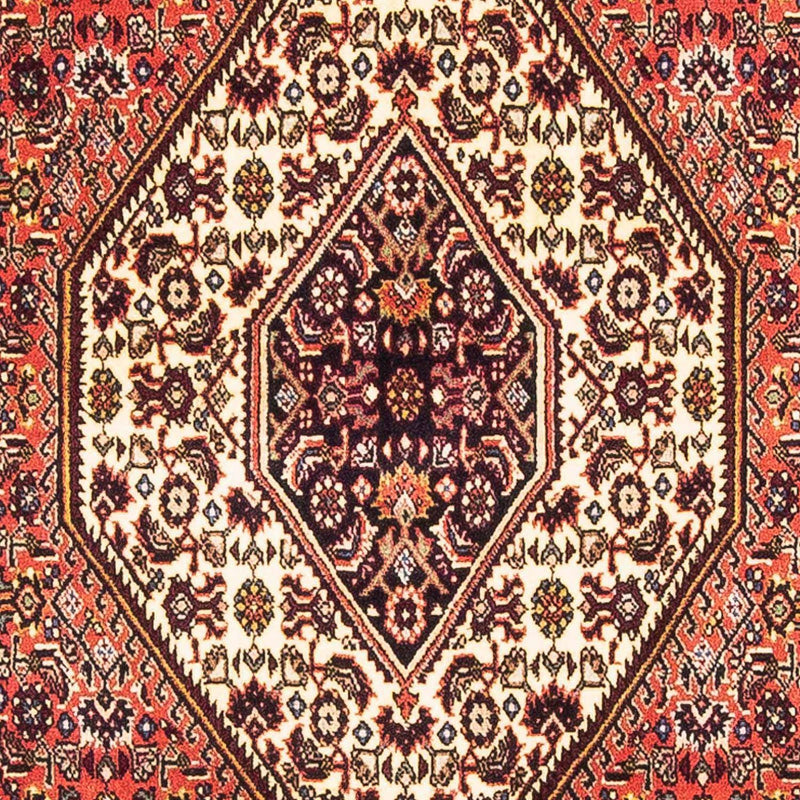 Tapis persan - Bidjar - 151 x 89 cm - rouge clair