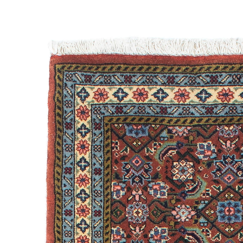 Tapis de couloir Tapis persan - Bidjar - 212 x 73 cm - marron