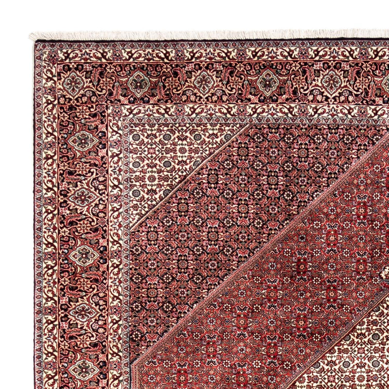 Tapis persan - Bidjar - 343 x 253 cm - rouge