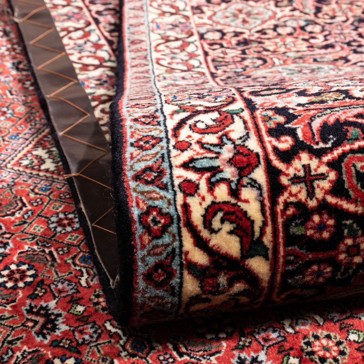 Tapis persan - Bidjar - 343 x 253 cm - rouge