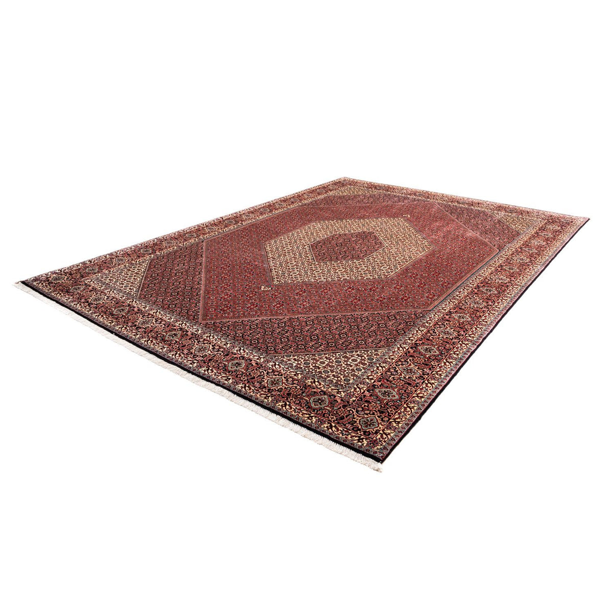 Tapis persan - Bidjar - 343 x 253 cm - rouge