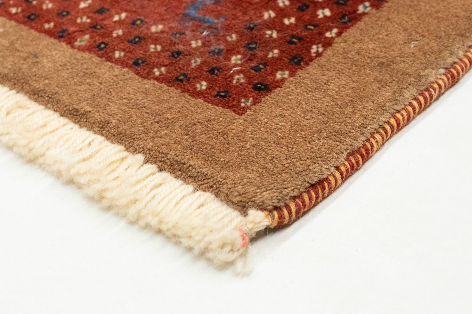 Tapis Gabbeh - Loribaft Persan - 150 x 110 cm - or