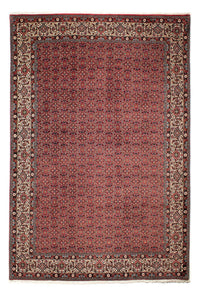 Tapis persan - Bidjar - 290 x 203 cm - rouge foncé