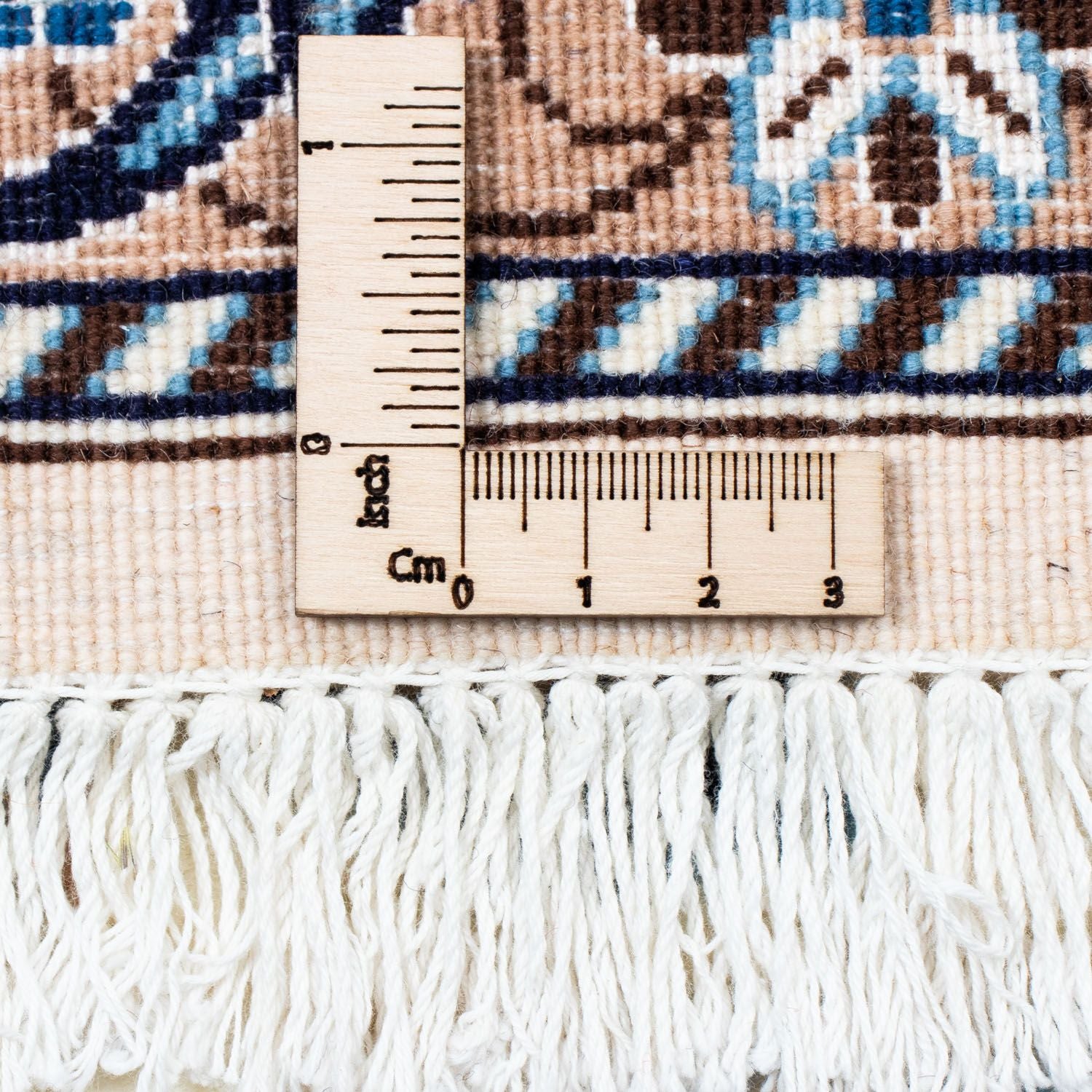 Tapis persan - Nain - Royal - 309 x 208 cm - beige