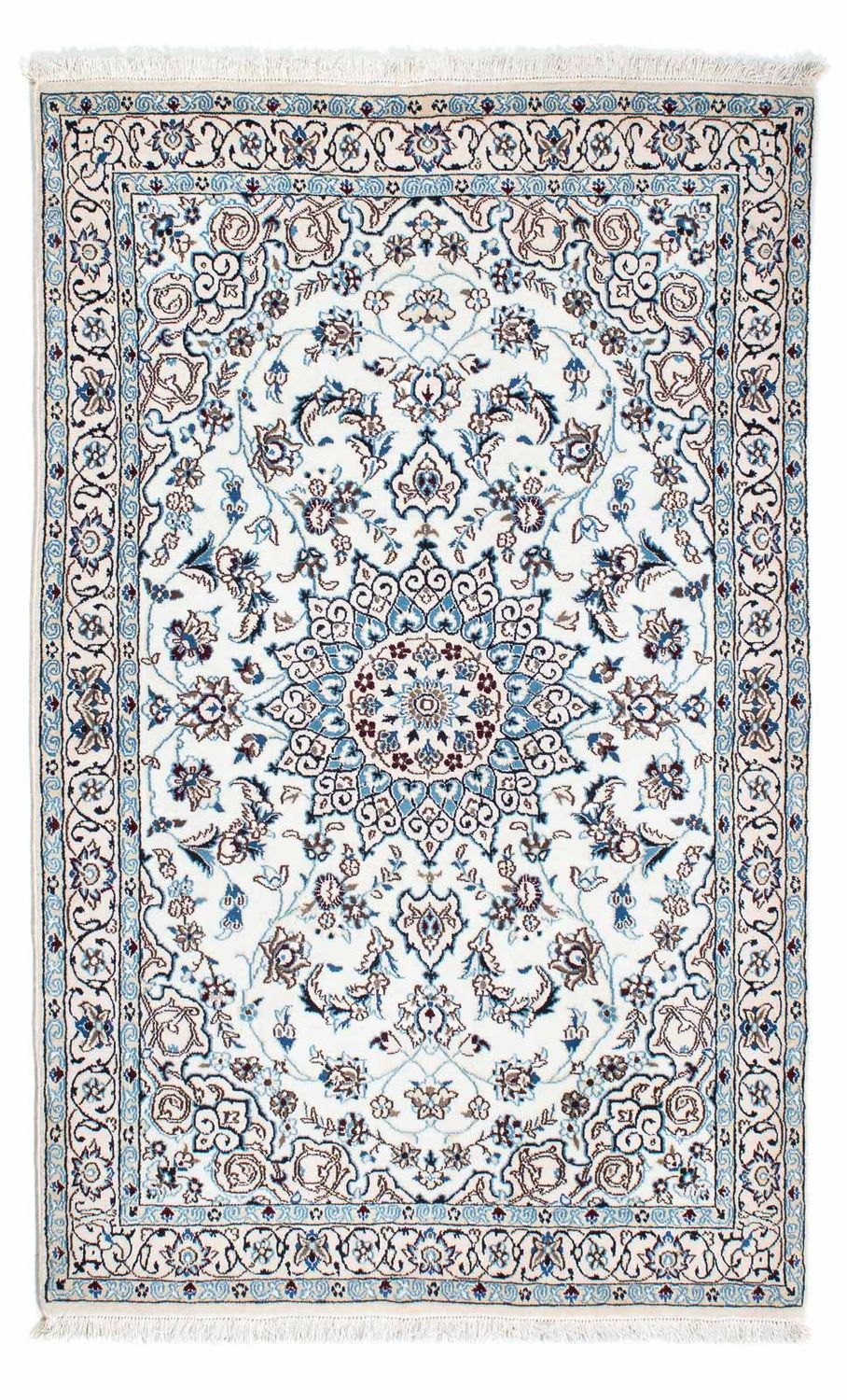 Tapis persan - Nain - Royal - 178 x 108 cm - beige