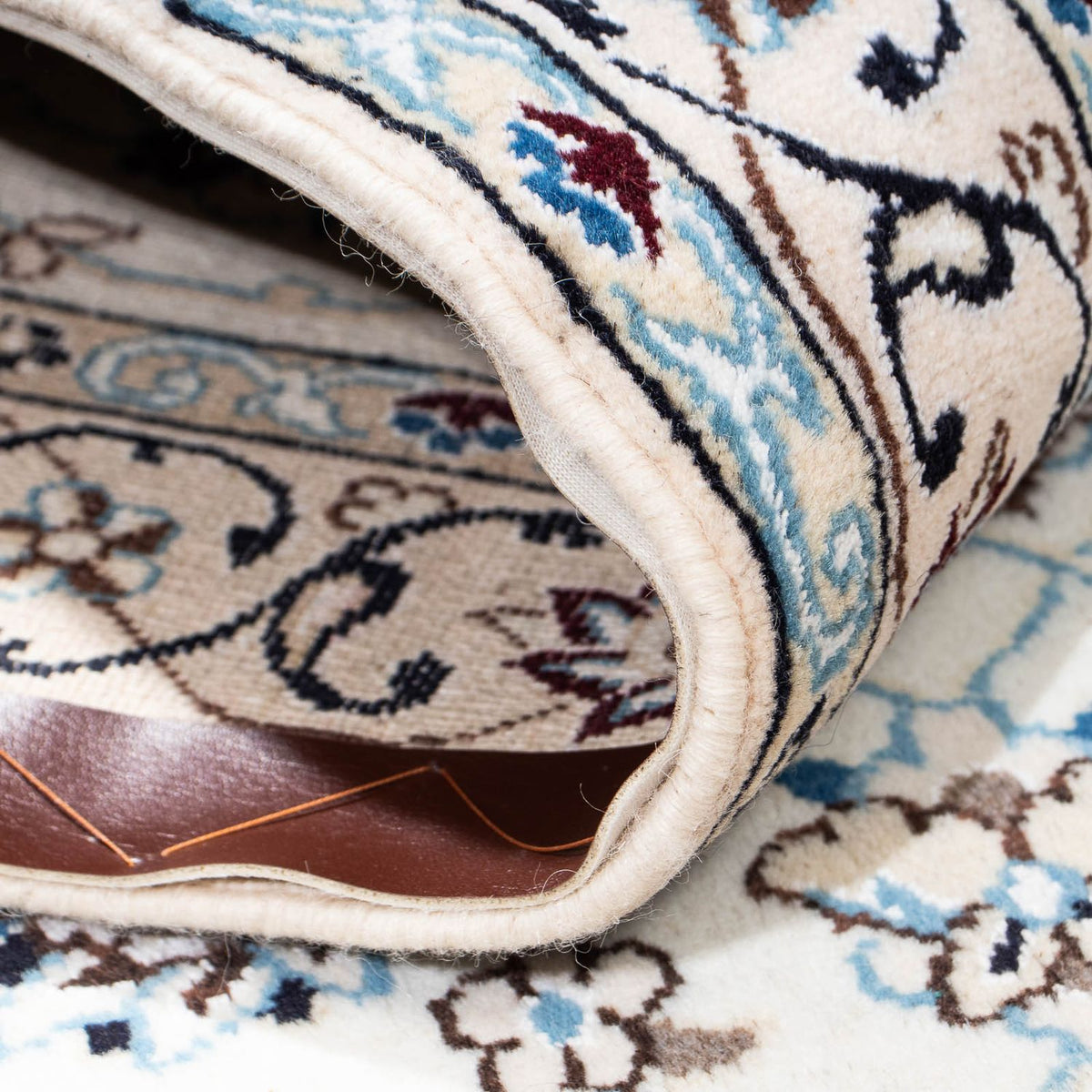 Tapis persan - Nain - Royal - 178 x 108 cm - beige