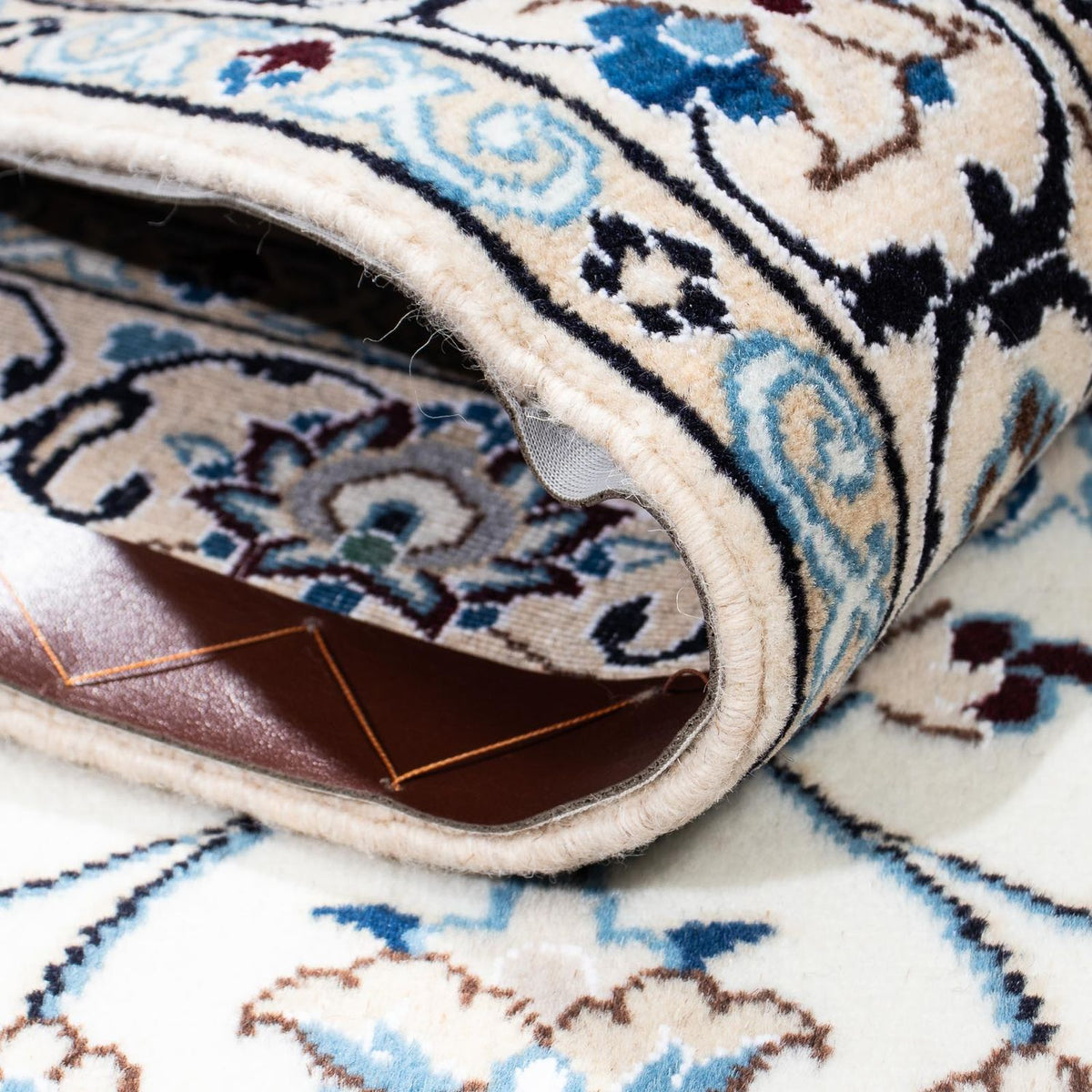 Tapis persan - Nain - Royal - 180 x 113 cm - beige