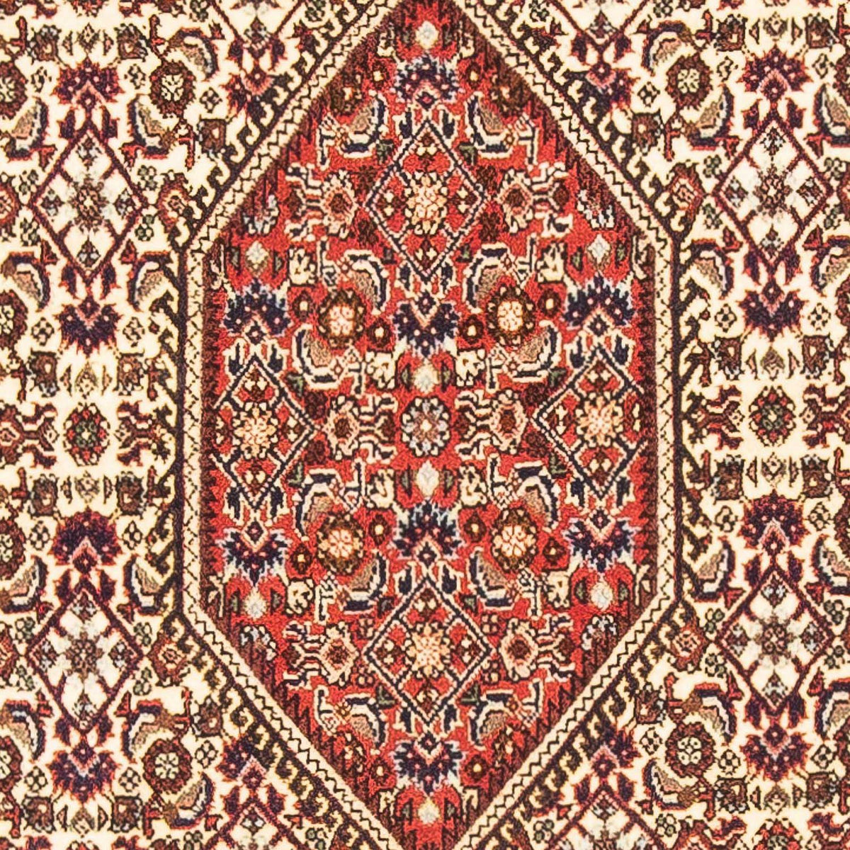 Tapis persan - Bidjar - 140 x 88 cm - beige