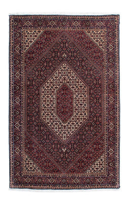 Tapis persan - Bidjar - 210 x 134 cm - bleu foncé