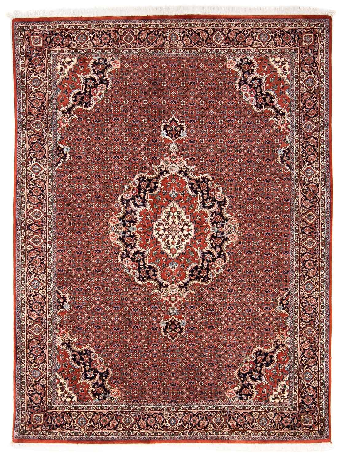 Tapis persan - Bidjar - 228 x 172 cm - rouge